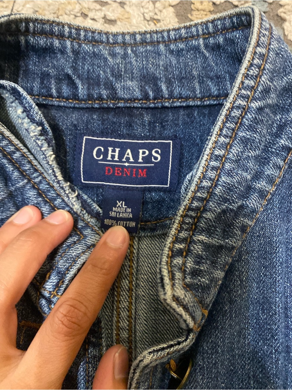 Chaps  Jean Jacket - Picture 5 of 6